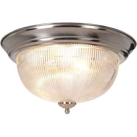 Monument 3 Lights Brushed Nickel Flushmount 558732